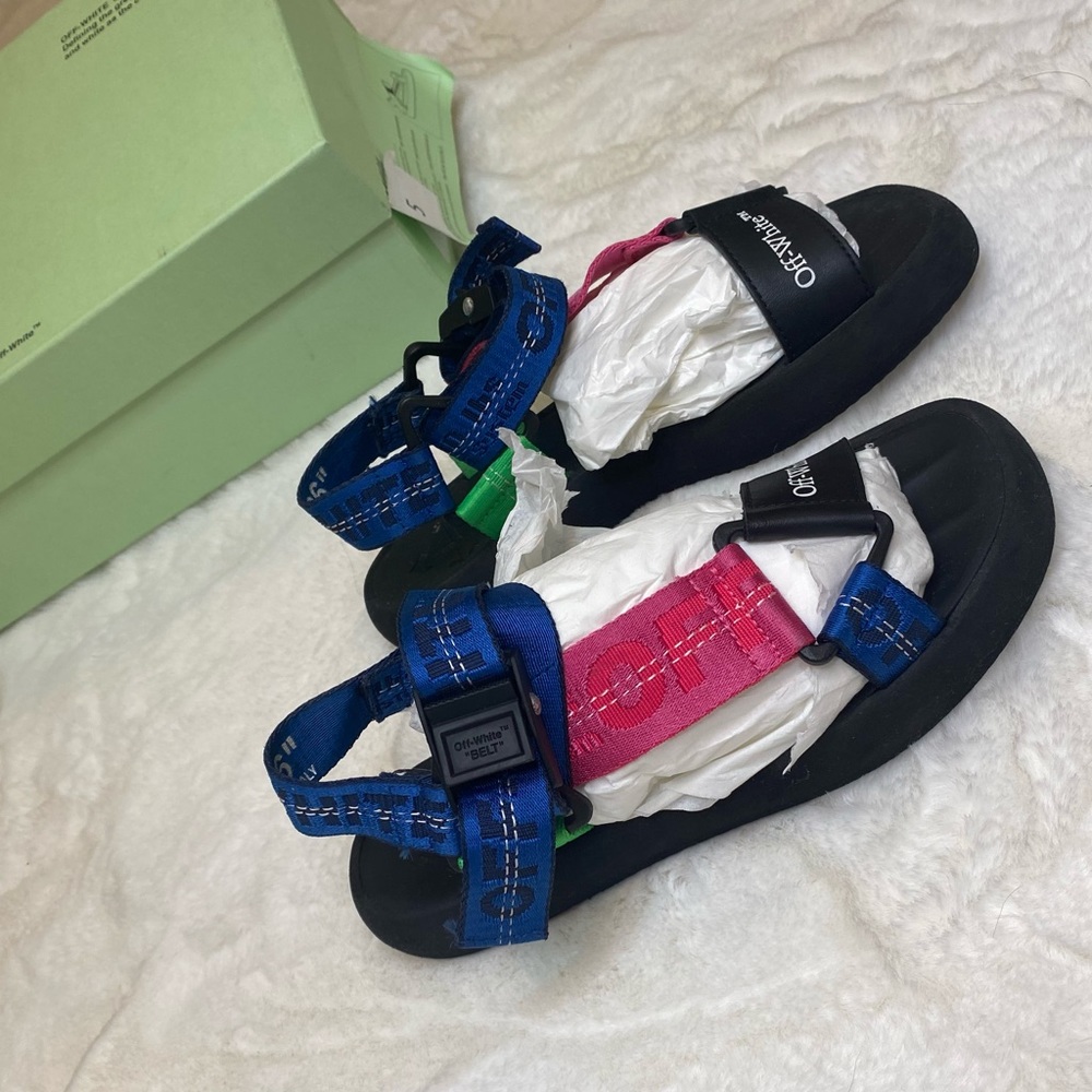 Off-White Multicolored Micro Trek Sandal
